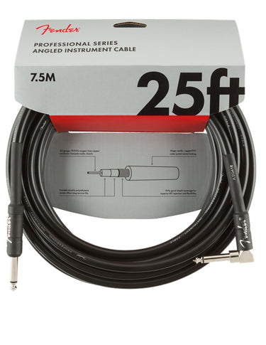 Cable Fender P/Instrumento Blk 7.5 Mts, 0990820060